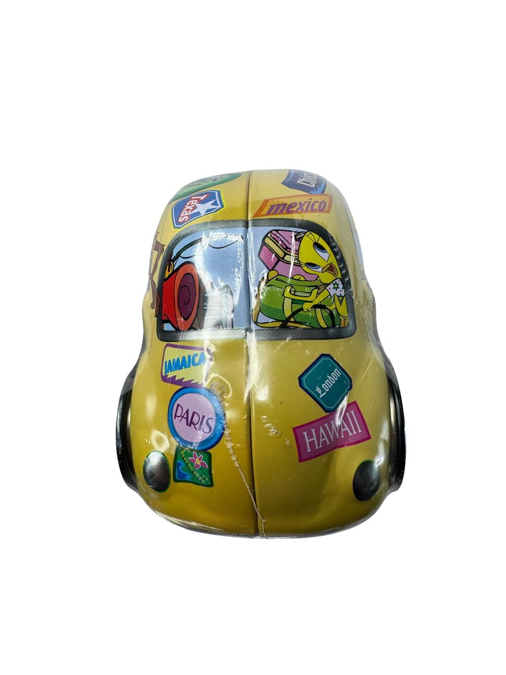 1970s Warner Brothers Gummi Bears Storage Volkswagon Bug w/Tweety and Taz